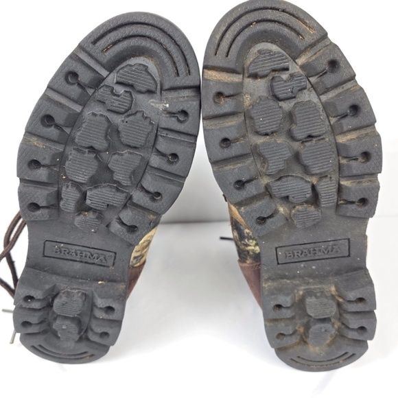 BRAHMA Camo Thinsulate Ultra Insulated 400 Gram Hunting Boots Men's Size 8.5 - Picture 10 of 13